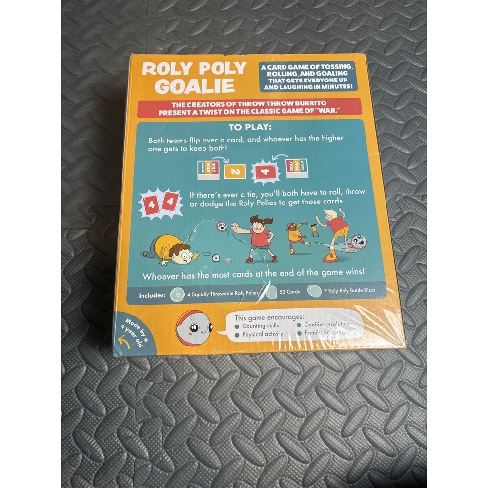 Exploding Kittens Roly Poly Goalie Kids OS Multi Card Game NEW - Picture 2 of 6